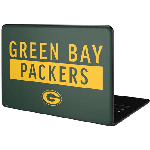 NFL Green Bay Packers Green Performance Series Google Pixelbook Go Skin